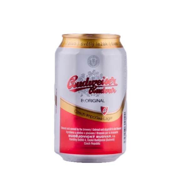 Budweiser 24x0,33 Kiste ExportCans 99 trays/pallet