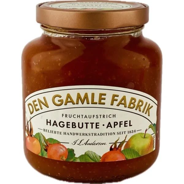 Den Gamle Fabrik Hagebutte Apfel Fruchtaufstrich 380g
