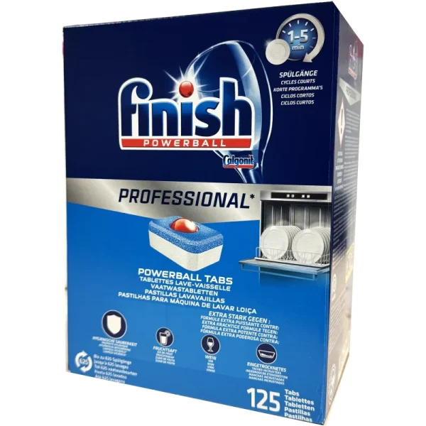 Finish Powerball Professional 3 x125er - 72 Karton /Palette