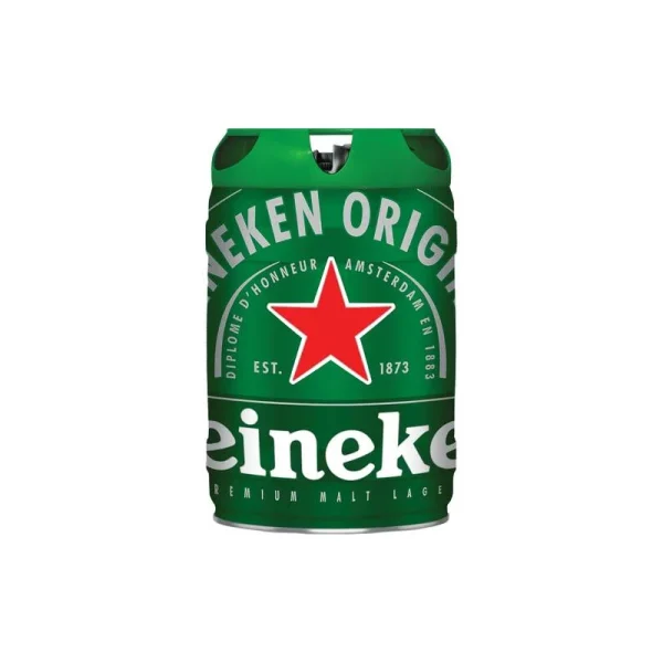 Heineken 5,0l Draught Keg 180 pcs./pallet