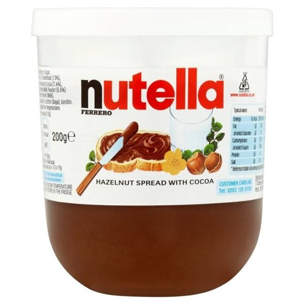 Nutella Hazelnut Spread (200g)