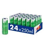 Red Bull Energy The Green Edition Sugar Free (12 x 0,25 liter cans ) Curuba-Elderflower - Image 2