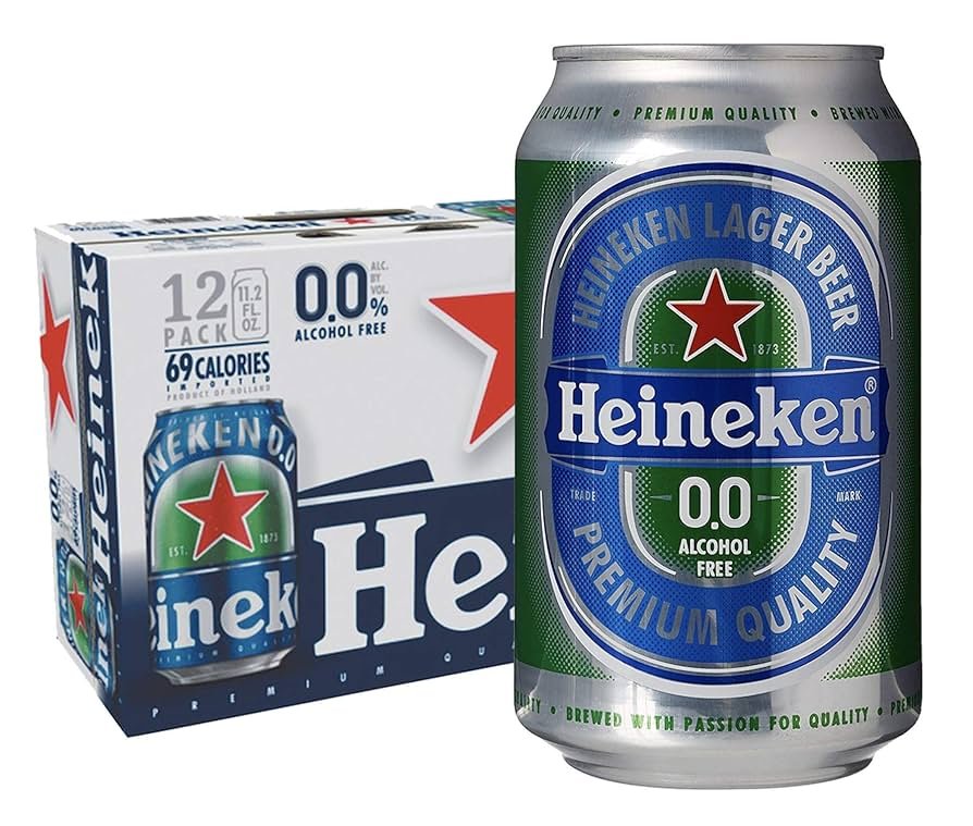 814u6E8HxqL._UF894,1000_QL80_ Heineken 0.0 Non-Alcoholic Lager 330ml Can - Image 1