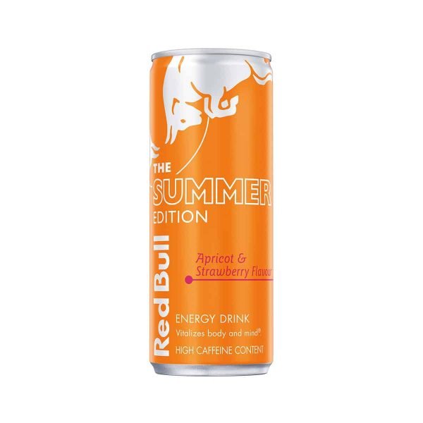 Red Bull Energy The Apricot Edition (12 x 0.25 liter cans)