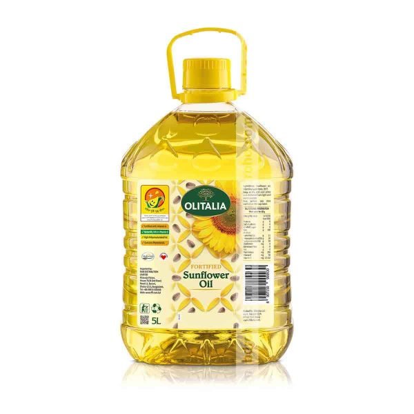 Olitalia Sunflower Oil – 5 L PET Bottle
